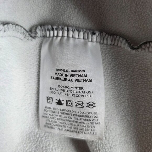 Mens Nike Dri-Fit Gray 1/4 Zip Pullover Sweatshirt Long Sleeve Polyester XXL - Picture 3 of 7